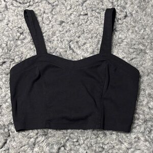Forever 21 Black Crop Top